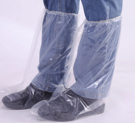 HDPE PE η υλική μίας χρήσης κάλυψη μποτών στεγανοποιεί το μέγεθος 40×45cm