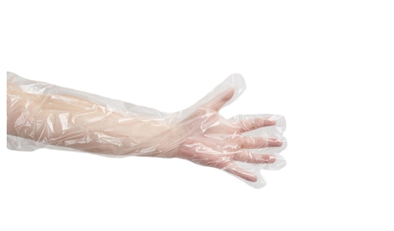 LDPE 90CM κτηνιατρικά γάντια μήκους ώμων για τη γεωργία ζωικού κεφαλαίου